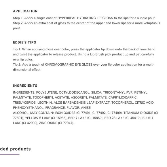 🌸 Eddie Funkhouser Mirror Kisses Hydrating Lip Gloss Vegan & Hypoallergenic - Picture 4 of 7